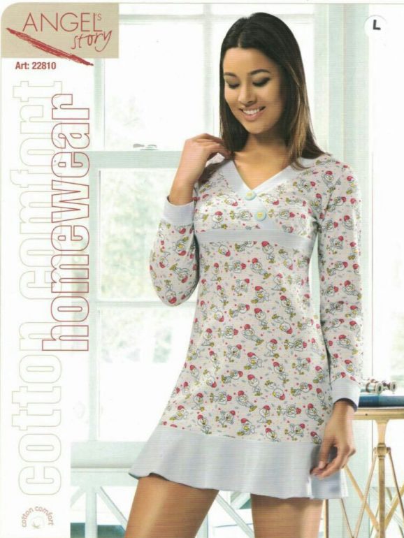 تونیک راحتی آستین بلند کد22810