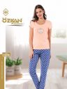 ست راحتی بلوز و شلوار کد24896